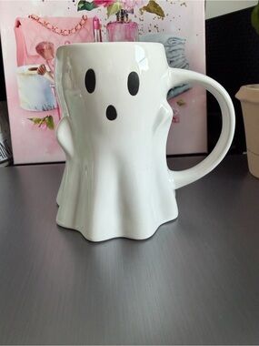 Hyde & Eek! White Stoneware Mug